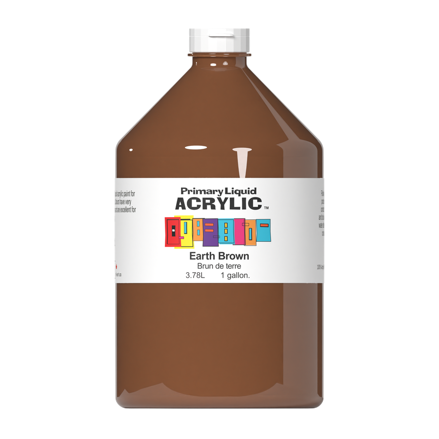 Primary Liquid Acrylic - Earth Brown - Art Noise