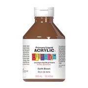 Primary Liquid Acrylic - Earth Brown - Art Noise