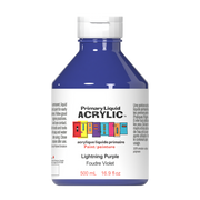 Primary Liquid Acrylic - Lightning Purple - Art Noise