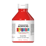 Primary Liquid Acrylic - Sunset Red - Art Noise