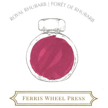 Ferris Wheel Press - 38ml Fountain Pen Ink - Royal Rhubarb