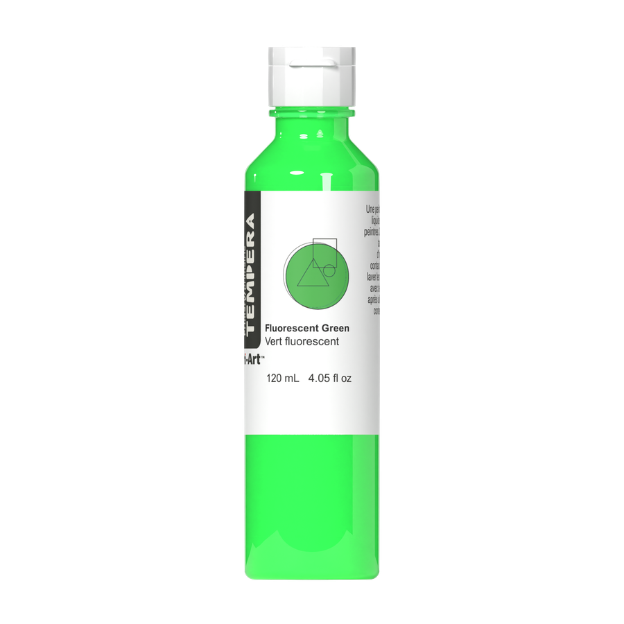Primary Liquid Tempera - Fluorescent Green - Art Noise