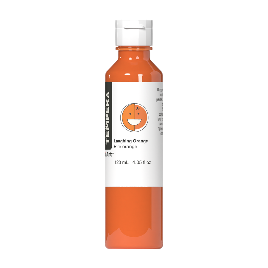 Primary Liquid Tempera - Laughing Orange - Art Noise