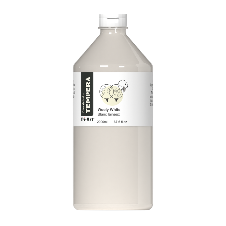 Primary Liquid Tempera - Woolly White - Art Noise