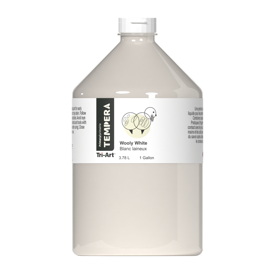 Primary Liquid Tempera - Woolly White - Art Noise