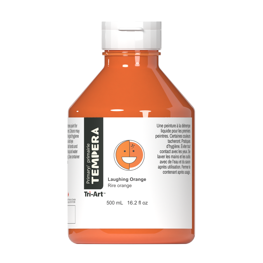 Primary Liquid Tempera - Laughing Orange - Art Noise