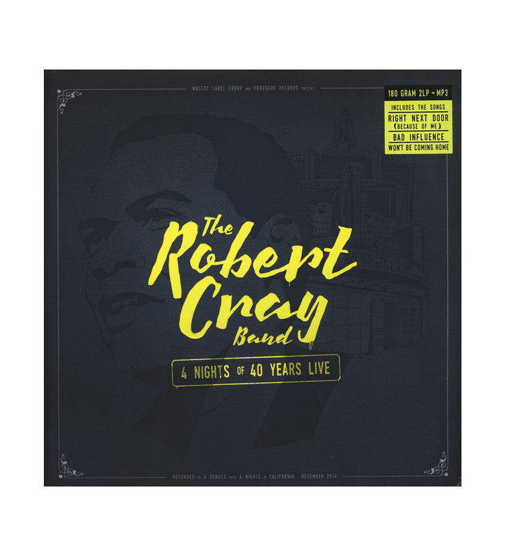 The Robert Cray Band - 4 Nights of 40 Years Live (LP) - Art Noise