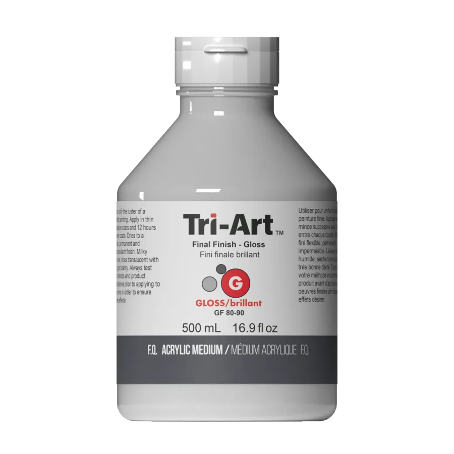 Mystified Mediums: Acrylic Finishes and Top Coats Featuring Final Finish, Top Coats and Liquid Glass from Tri-Art Manufacturing - Art Noise