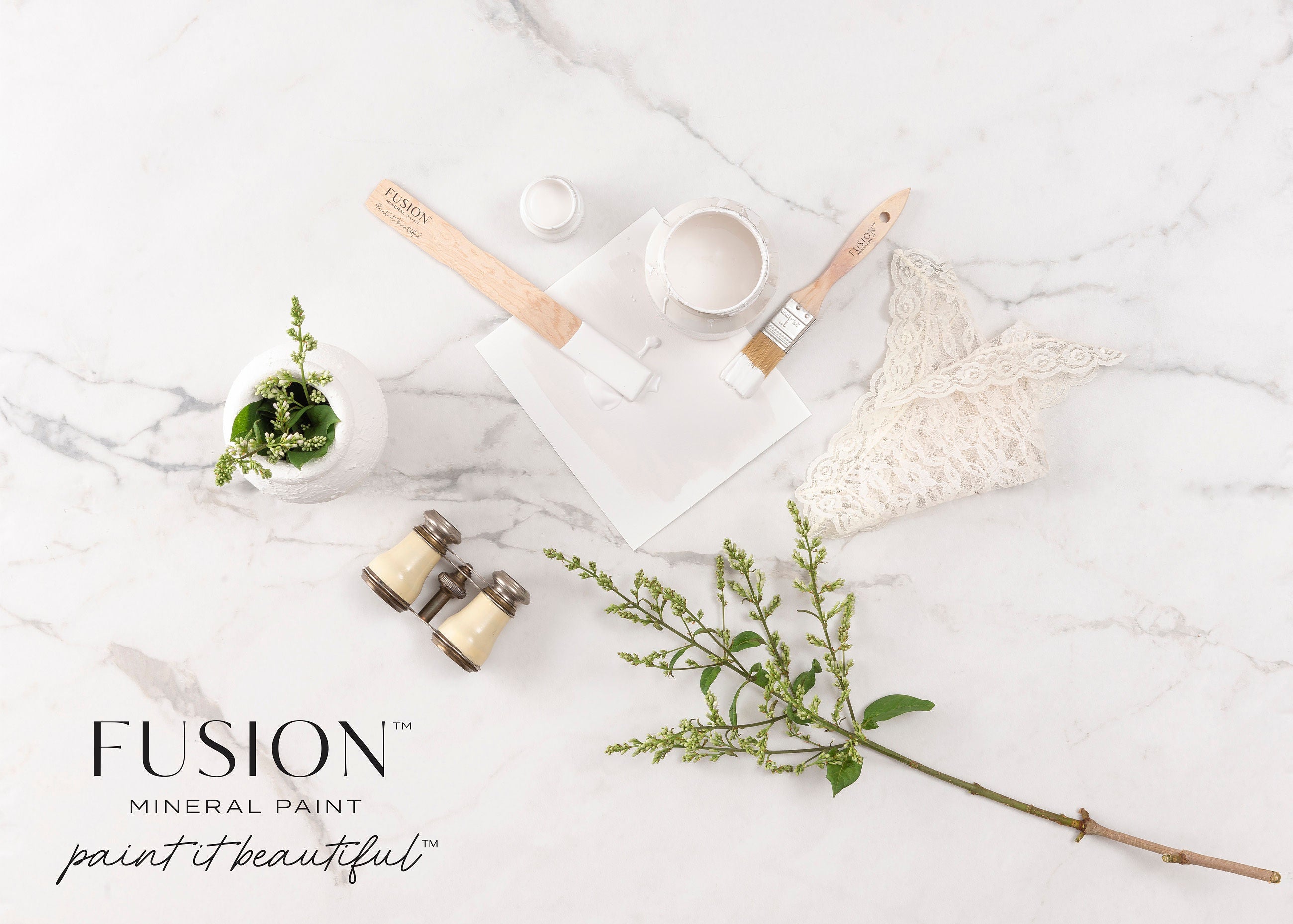 Fusion Mineral Paint Victorian Lace