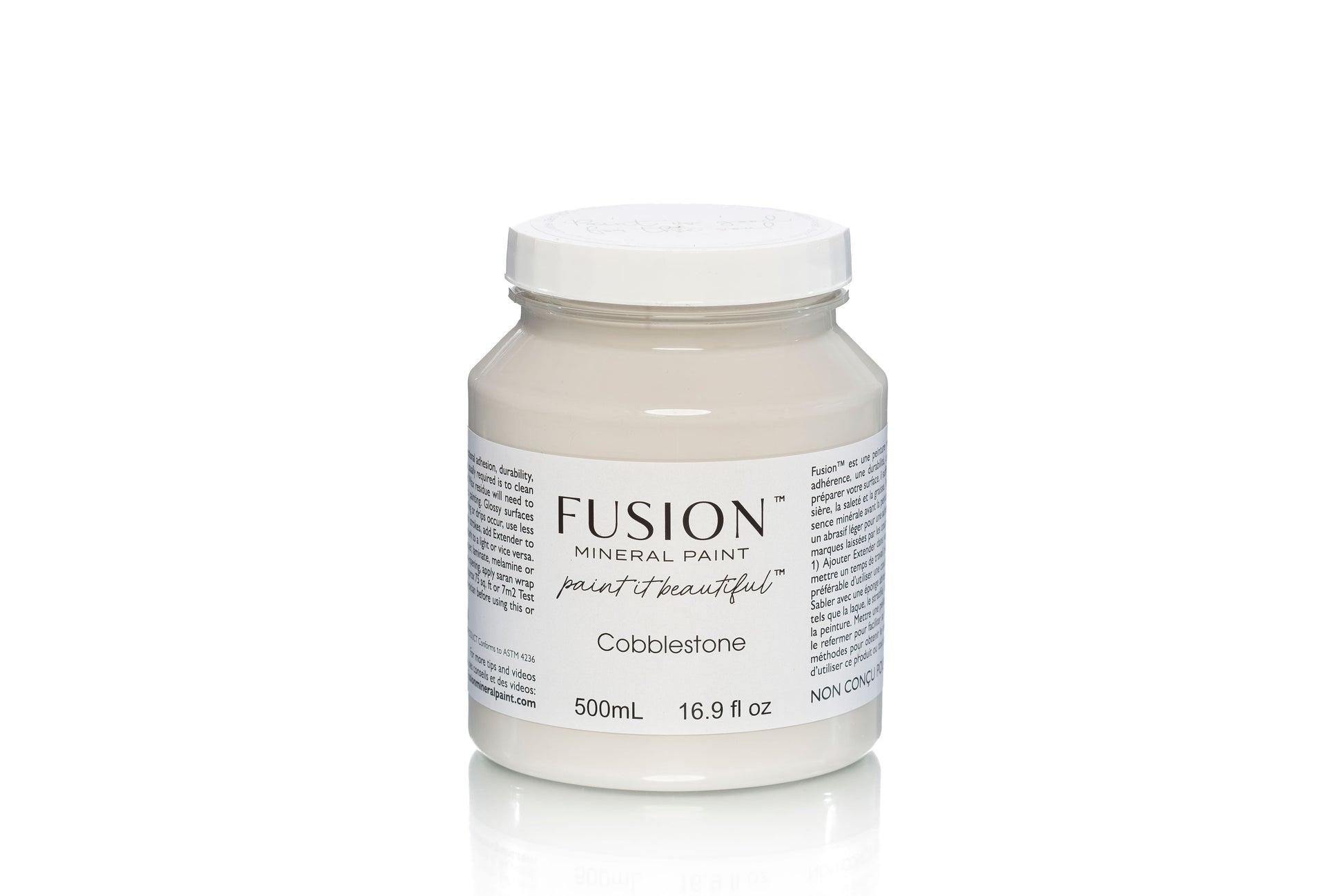 Fusion Mineral Paint Cobblestone Homestead House Furniture Paint art-noise.myshopify.com fusion-mineral-paint-cobblestone-500ml