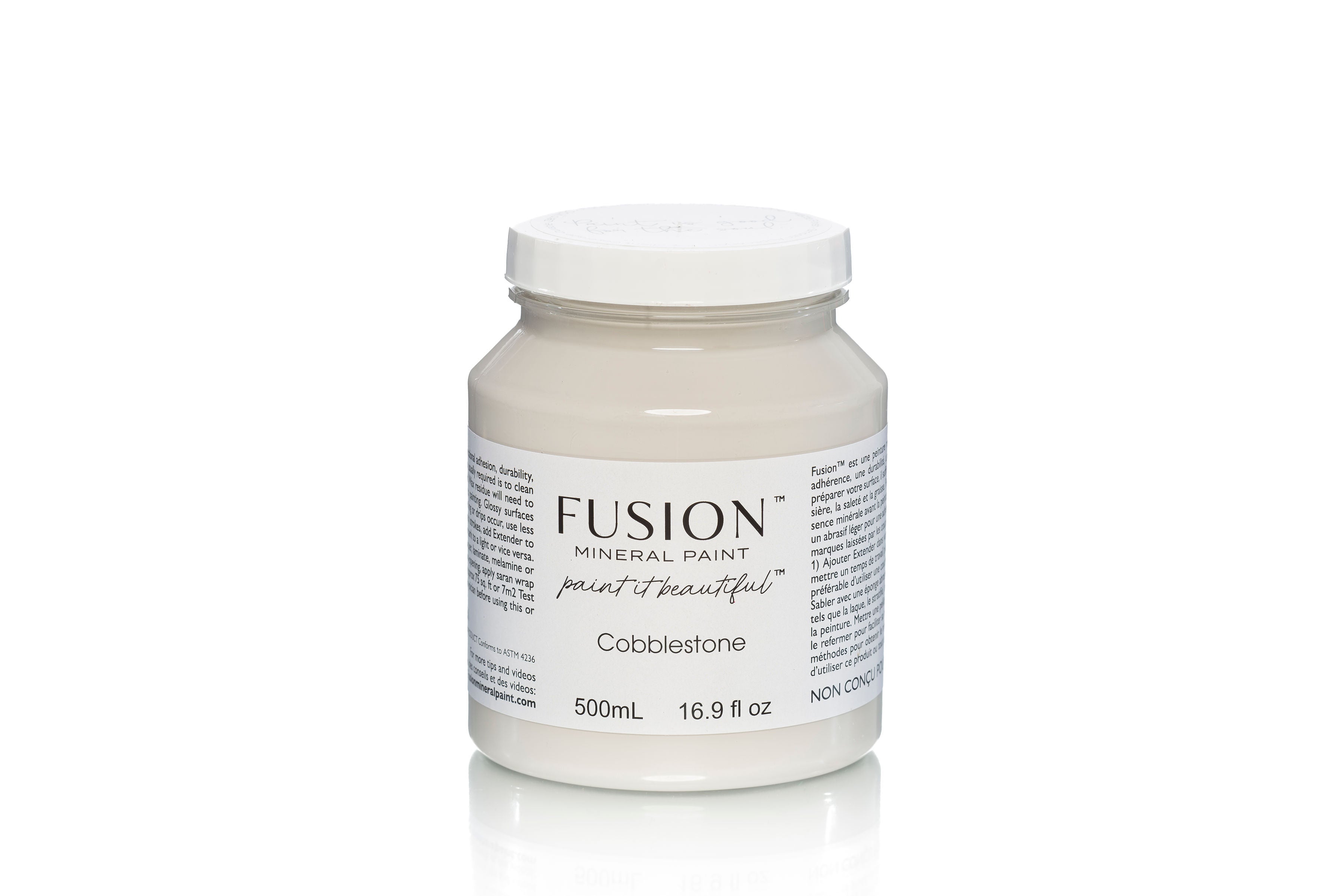 Fusion Mineral Paint Cobblestone Homestead House Furniture Paint art-noise.myshopify.com fusion-mineral-paint-cobblestone-500ml