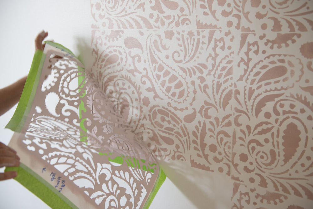 Stencilled Fusion Mineral Paint Projects