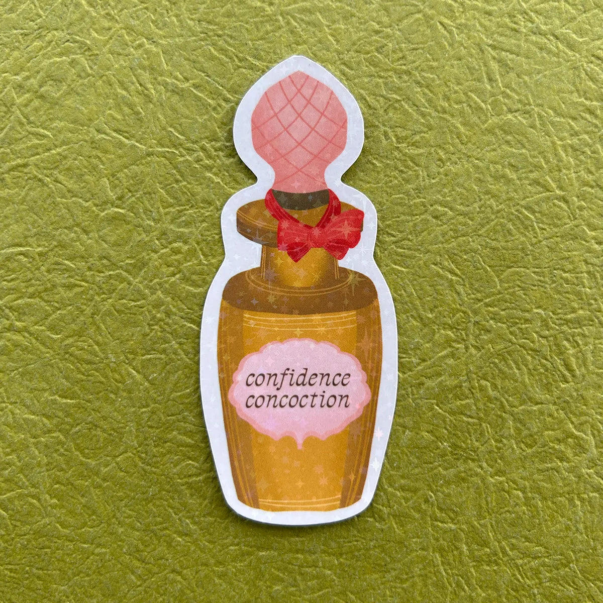  Confidence Concoction Sticker Cheeky Peach Designs Sticker art-noise.myshopify.com confidence-concoction-sticker
