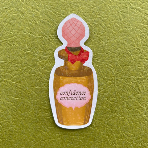  Confidence Concoction Sticker Cheeky Peach Designs Sticker art-noise.myshopify.com confidence-concoction-sticker