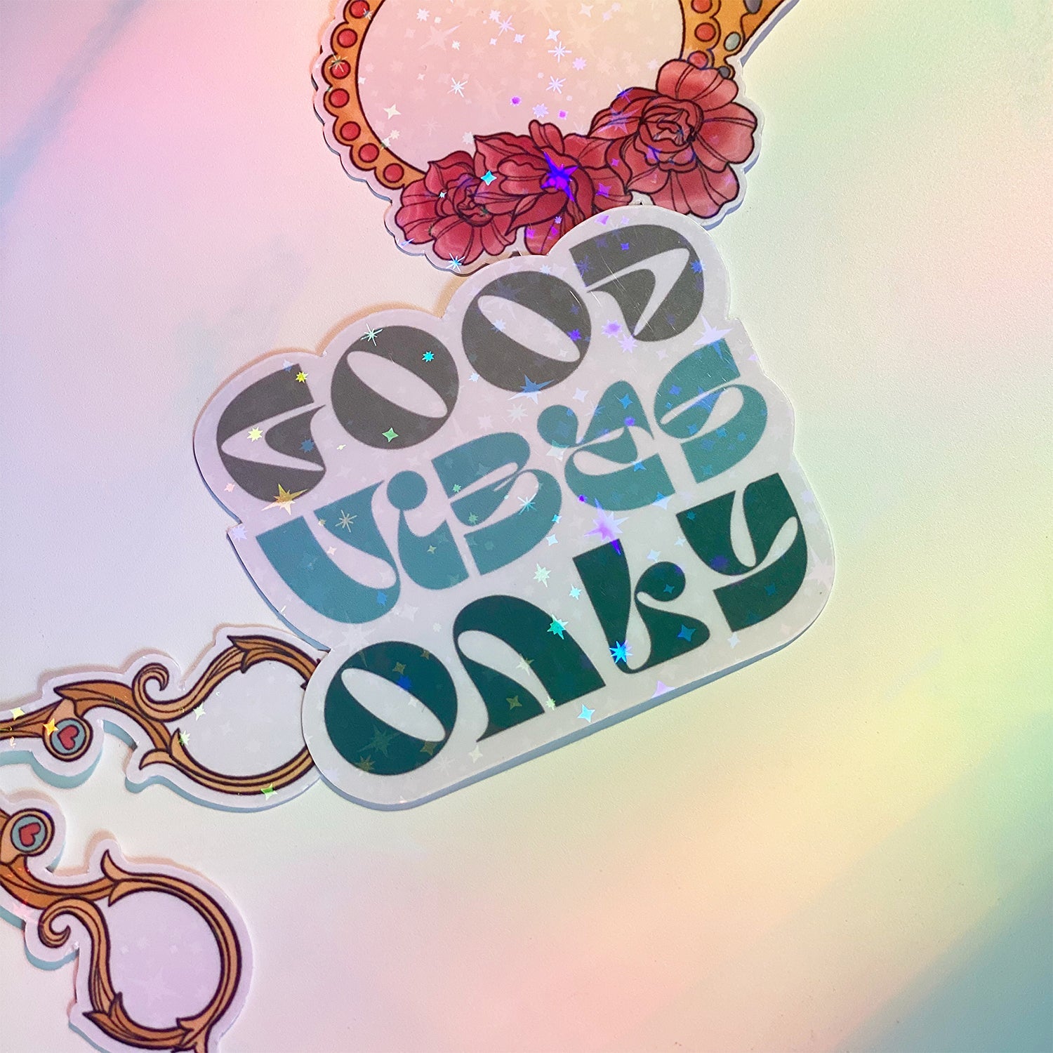 Good Vibes Only Sticker