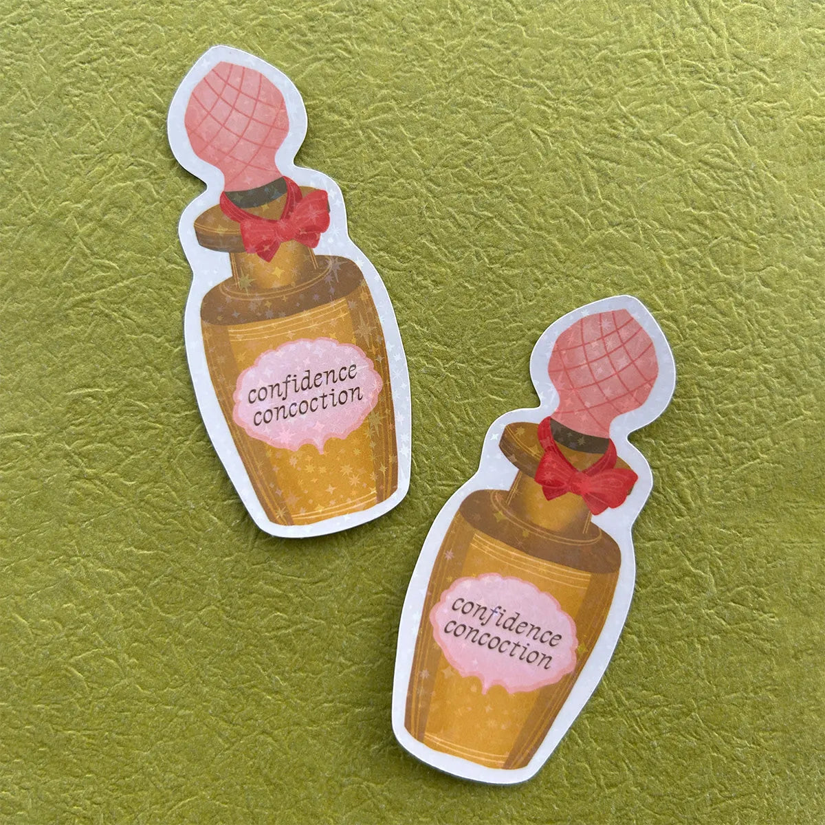  Confidence Concoction Sticker Cheeky Peach Designs Sticker art-noise.myshopify.com confidence-concoction-sticker