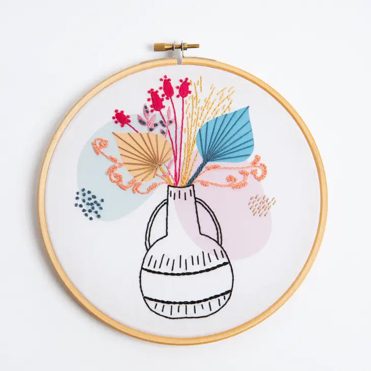 Hawthorn Handmade - Bohemian Palms Embroidery Kit