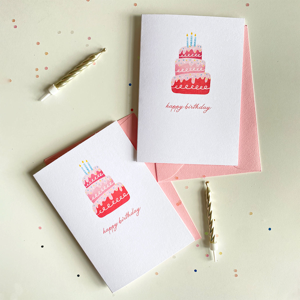 Blow Out Your Candles Mini Birthday Greeting Card