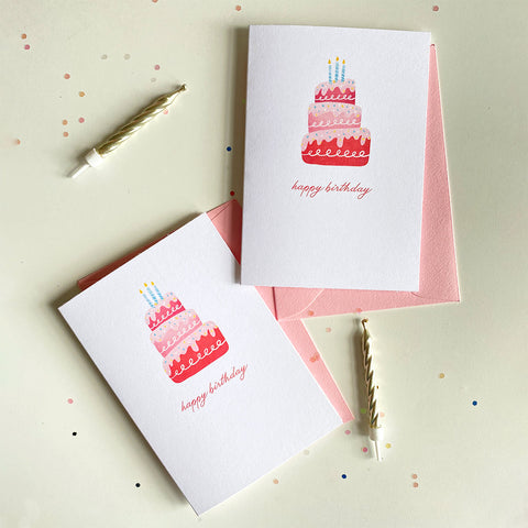 Blow Out Your Candles Mini Birthday Greeting Card