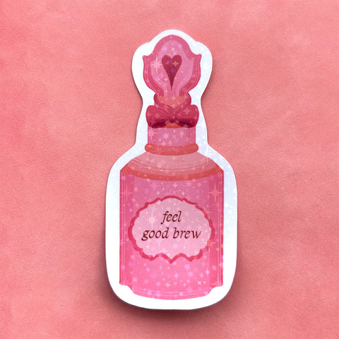 Feel Good Brew Sticker