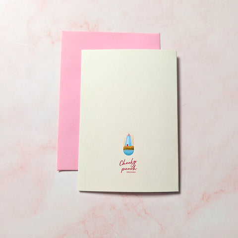 East Coast Lighthouse | New Brunswick Mini Greeting Card