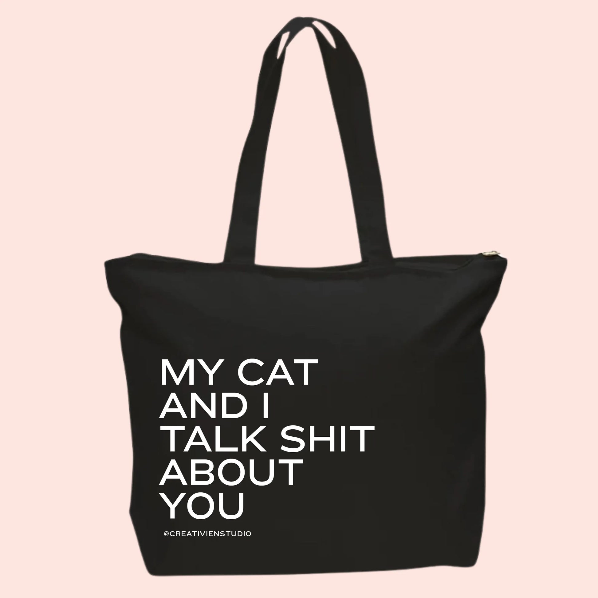 My cat and I talk shit about you Tote Bag Creativien product_type art-noise.myshopify.com my-cat-and-i-talk-shit-about-you-tote-bag My cat and I talk shit about you Tote Bag Creativien  art-noise.myshopify.com my-cat-and-i-talk-shit-about-you-tote-bag