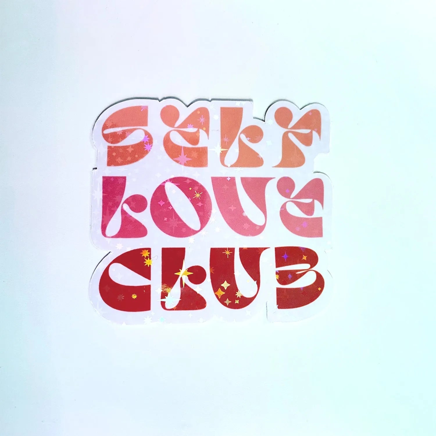  Self Love Club Sticker Cheeky Peach Designs Sticker art-noise.myshopify.com self-love-club-sticker