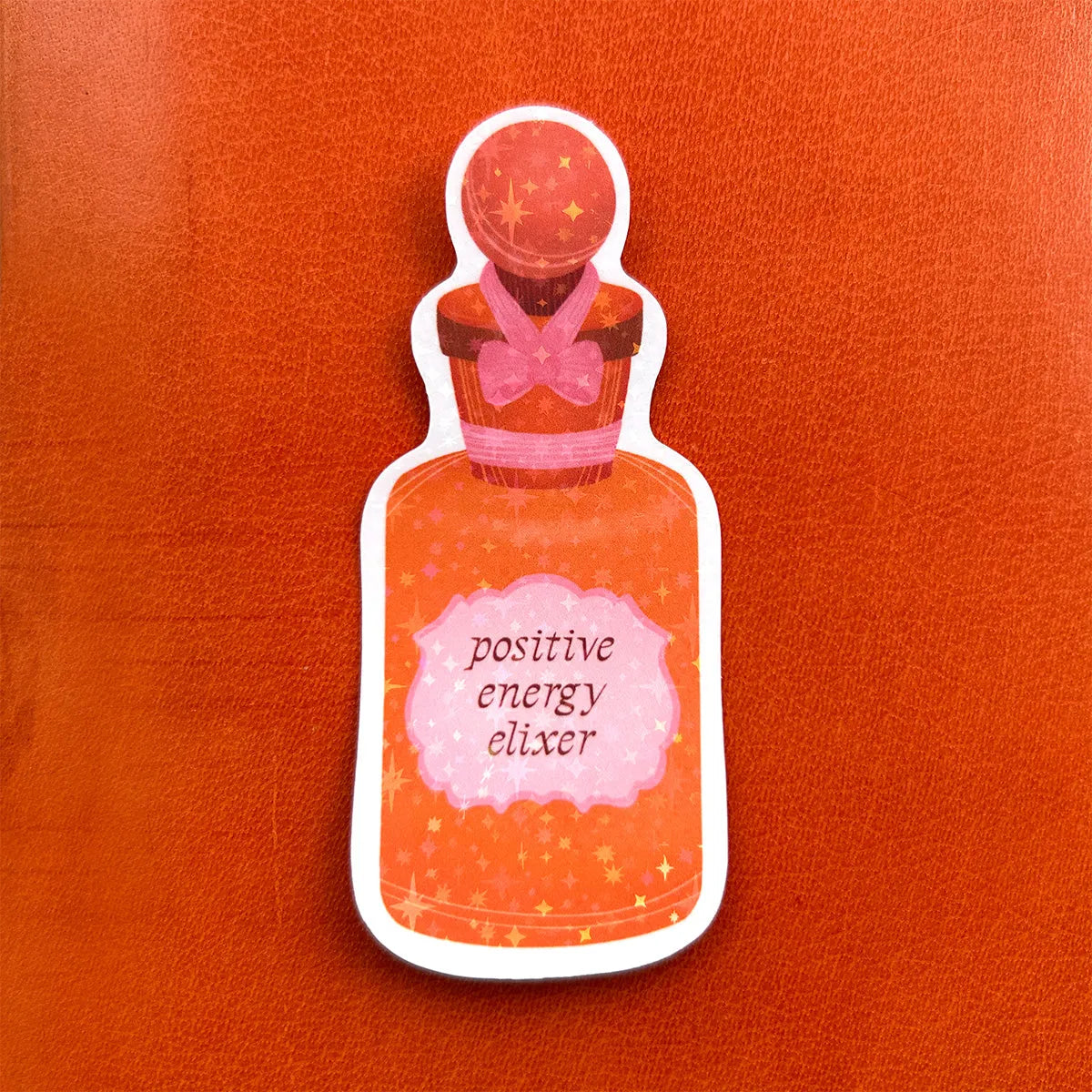  Positive Energy Elixir Sticker Cheeky Peach Designs Sticker art-noise.myshopify.com positive-energy-elixir-sticker
