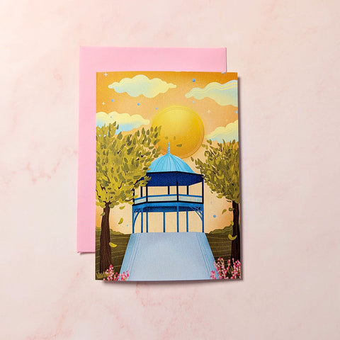 King Square | Saint John New Brunswick Mini Greeting Card