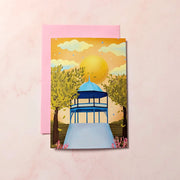  King Square | Saint John New Brunswick Mini Greeting Card Cheeky Peach Designs Cards art-noise.myshopify.com king-square-saint-john-new-brunswick-mini-greeting-card