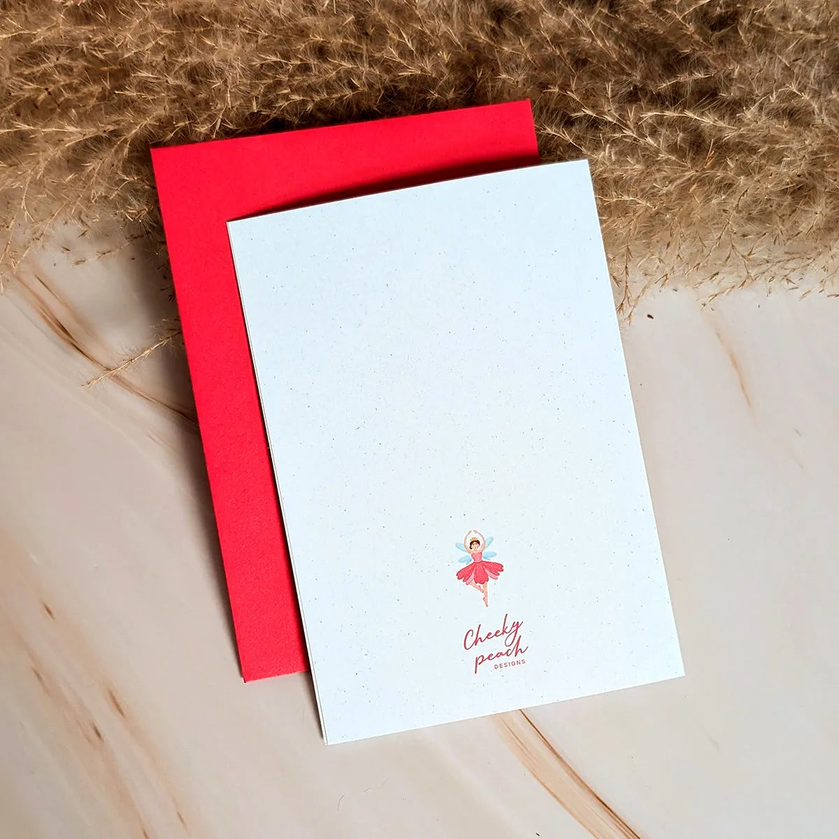  Sugar Plum Fairy Mini Holiday Nutcracker Card Cheeky Peach Designs Cards art-noise.myshopify.com sugar-plum-fairy-mini-holiday-nutcracker-card