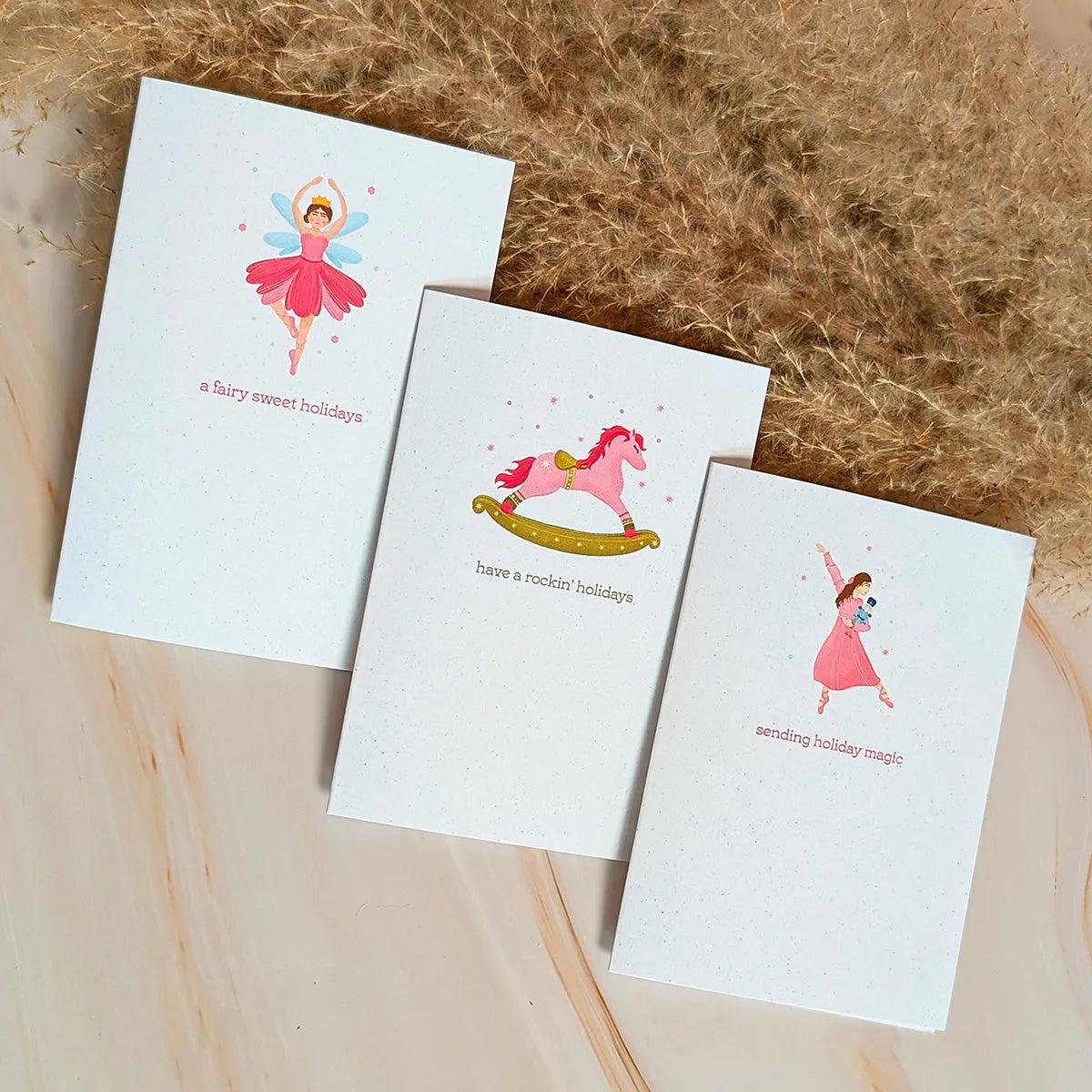  Sending Holiday Magic Mini Nutcracker Card Cheeky Peach Designs Cards art-noise.myshopify.com sending-holiday-magic-mini-nutcracker-card
