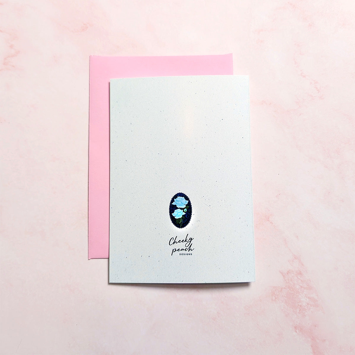 Bloom in Blue | Floral Mini Greeting Card