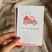 On the Ride of Life Together Mini Greeting Card