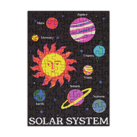 Solar System - 99 Piece Mini Jigsaw Puzzle