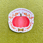 All Just Hocus Pocus | Pumpkin Sticker