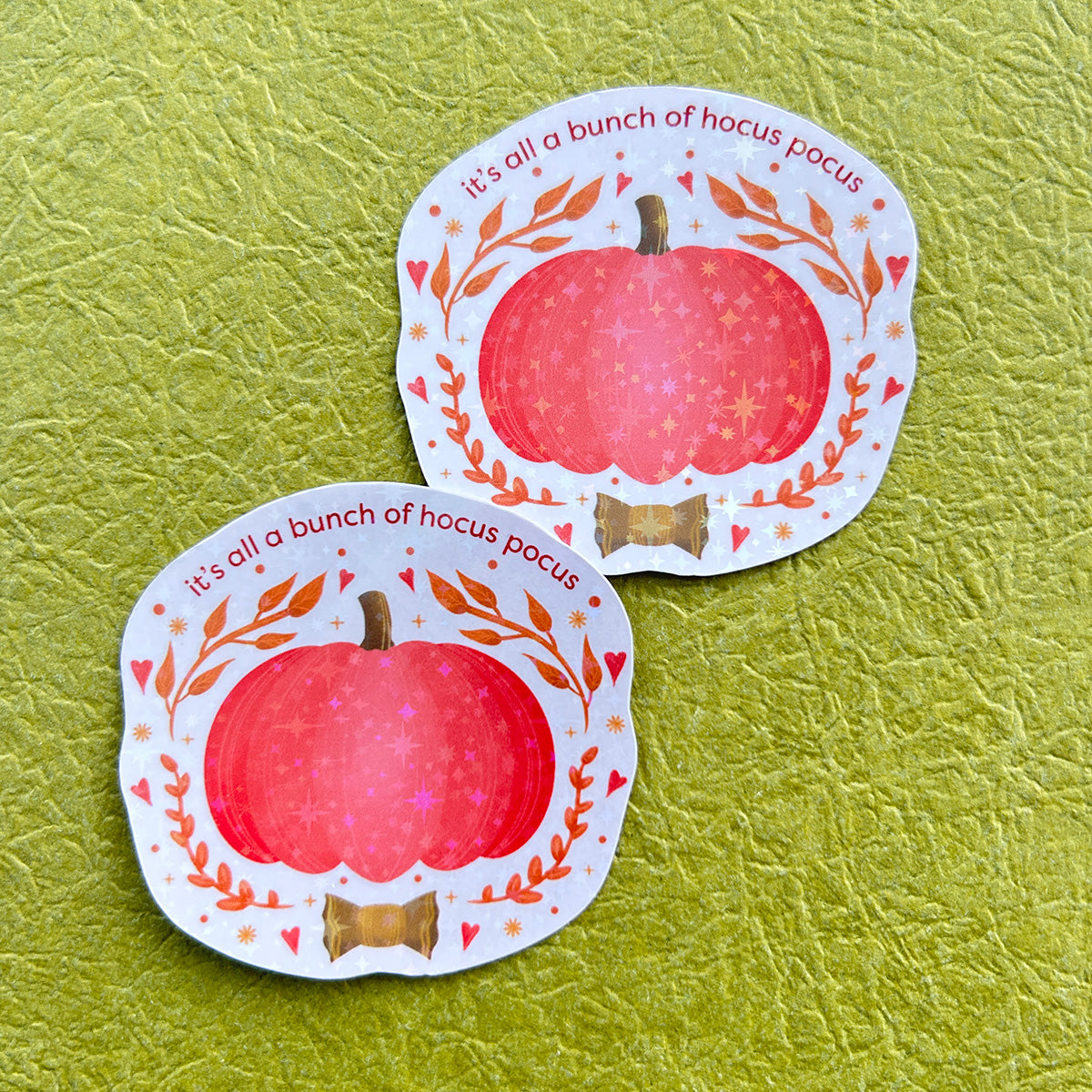 All Just Hocus Pocus | Pumpkin Sticker