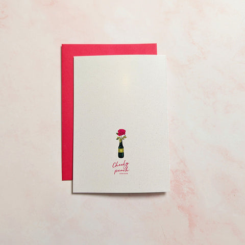 A Rose for You Mini Floral Greeting Card