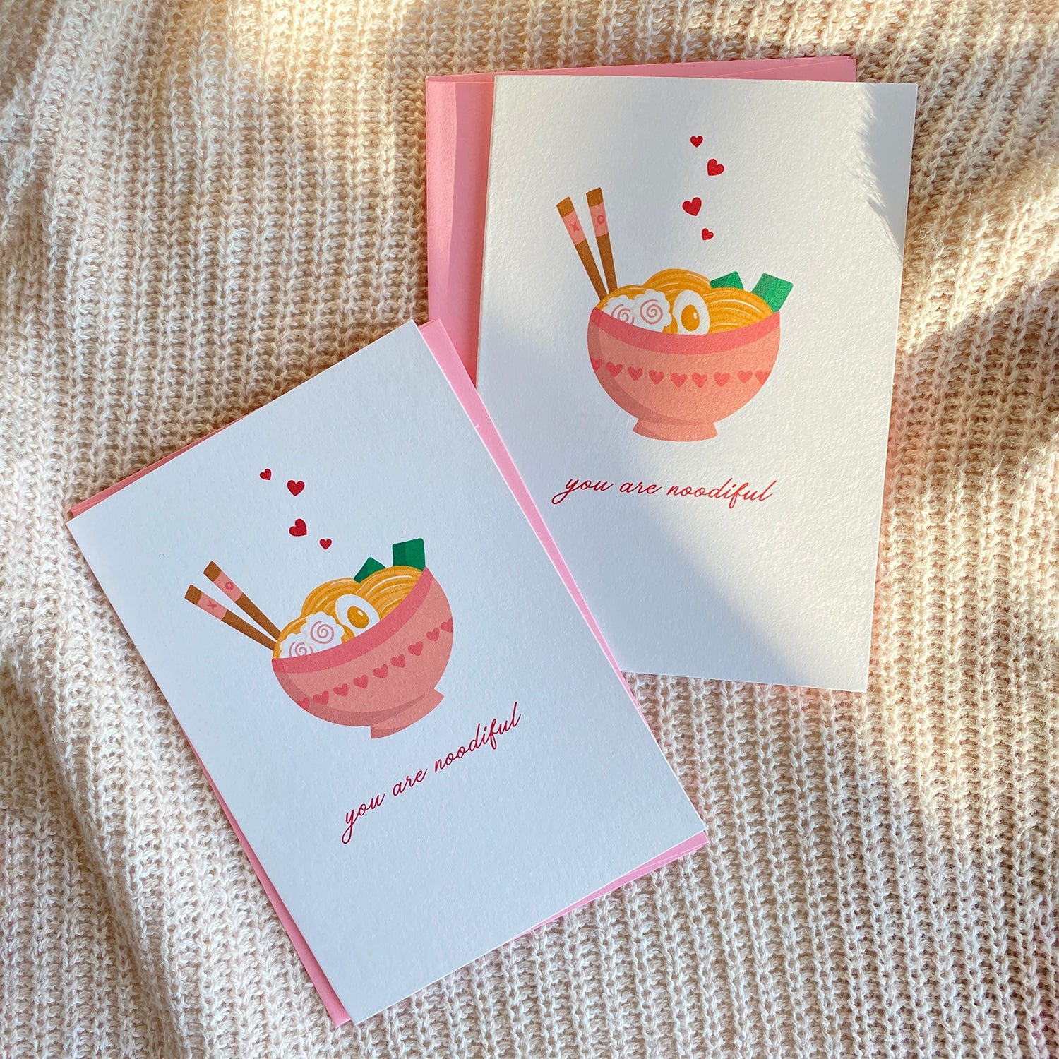 You Are Noodiful Mini Greeting Card