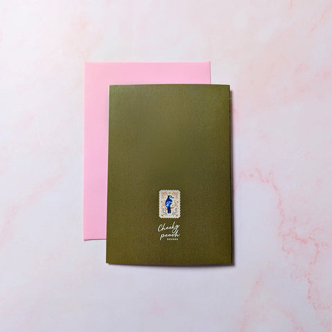 You Make My Heart Sing | Blue Jay Mini Greeting Card