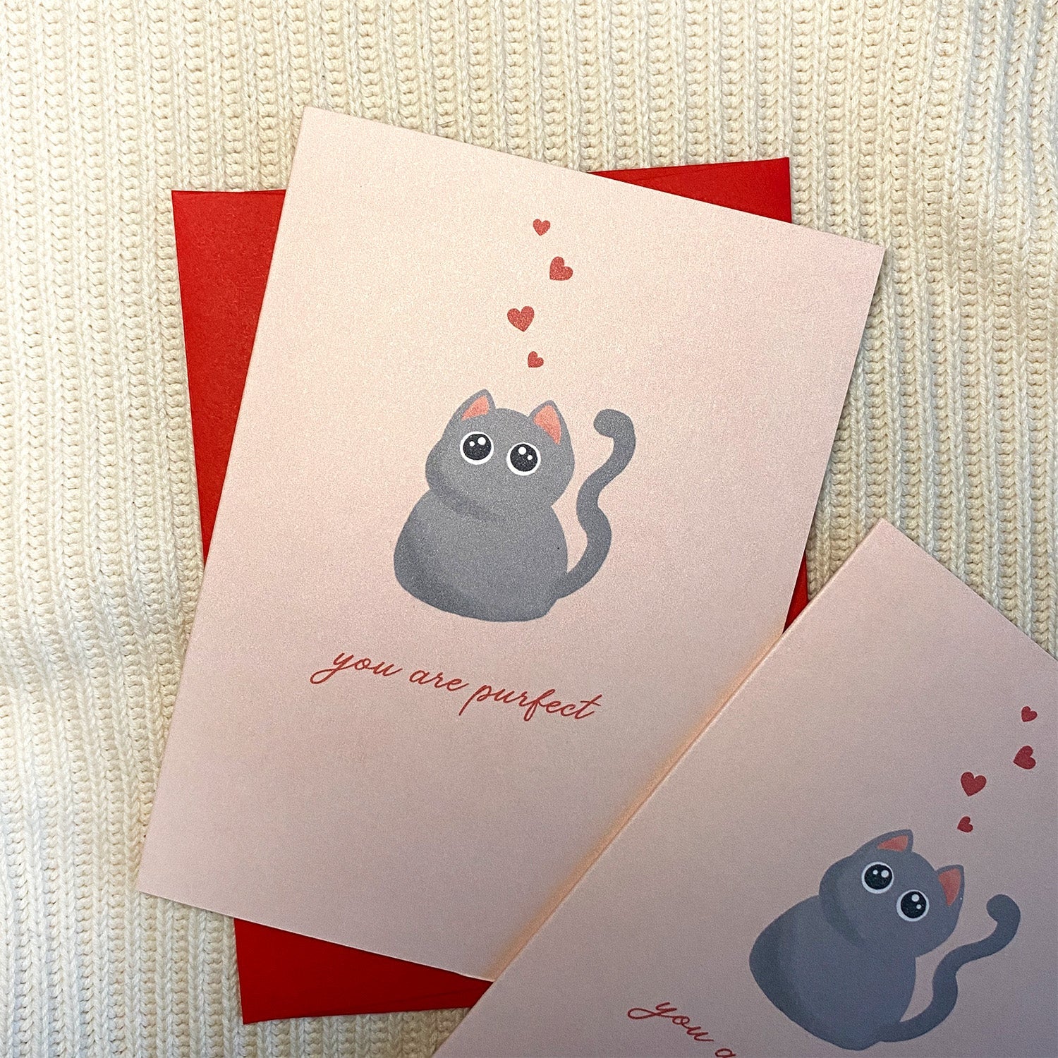 You Are Purfect Mini Greeting Card