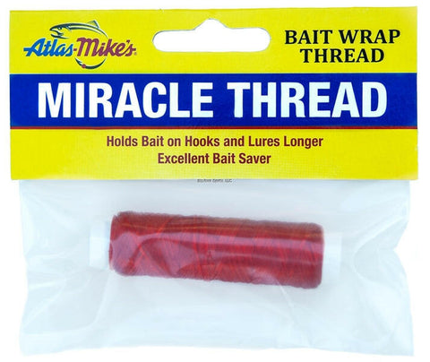 Atlas-Mike's Miracle Thread Bait Wrap Thread Red Stony Tackle Shack Fishing Tackle art-noise.myshopify.com atlas-mikes-miracle-thread-bait-wrap-thread-red
