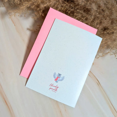  Happy Howlidays Mini Holiday Owl Card Cheeky Peach Designs Cards art-noise.myshopify.com happy-howlidays-mini-holiday-owl-card