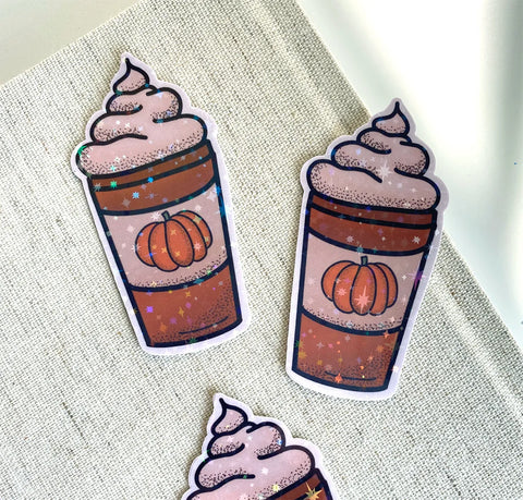  Pumpkin Spice and Everything Nice Sticker Cheeky Peach Designs Sticker art-noise.myshopify.com pumpkin-spice-and-everything-nice-sticker