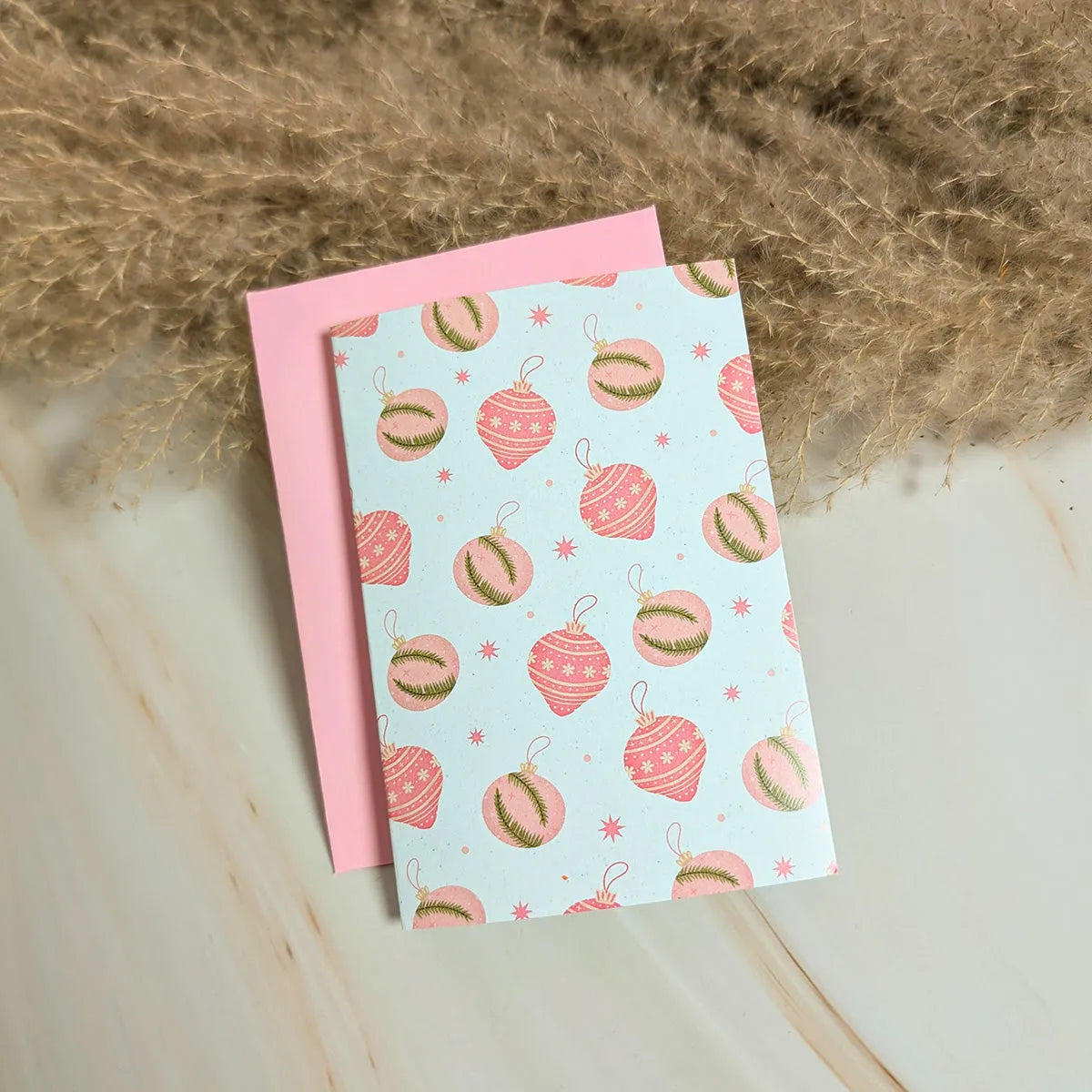  Ornament Overload Mini Holiday Card Cheeky Peach Designs Cards art-noise.myshopify.com ornament-overload-mini-holiday-card