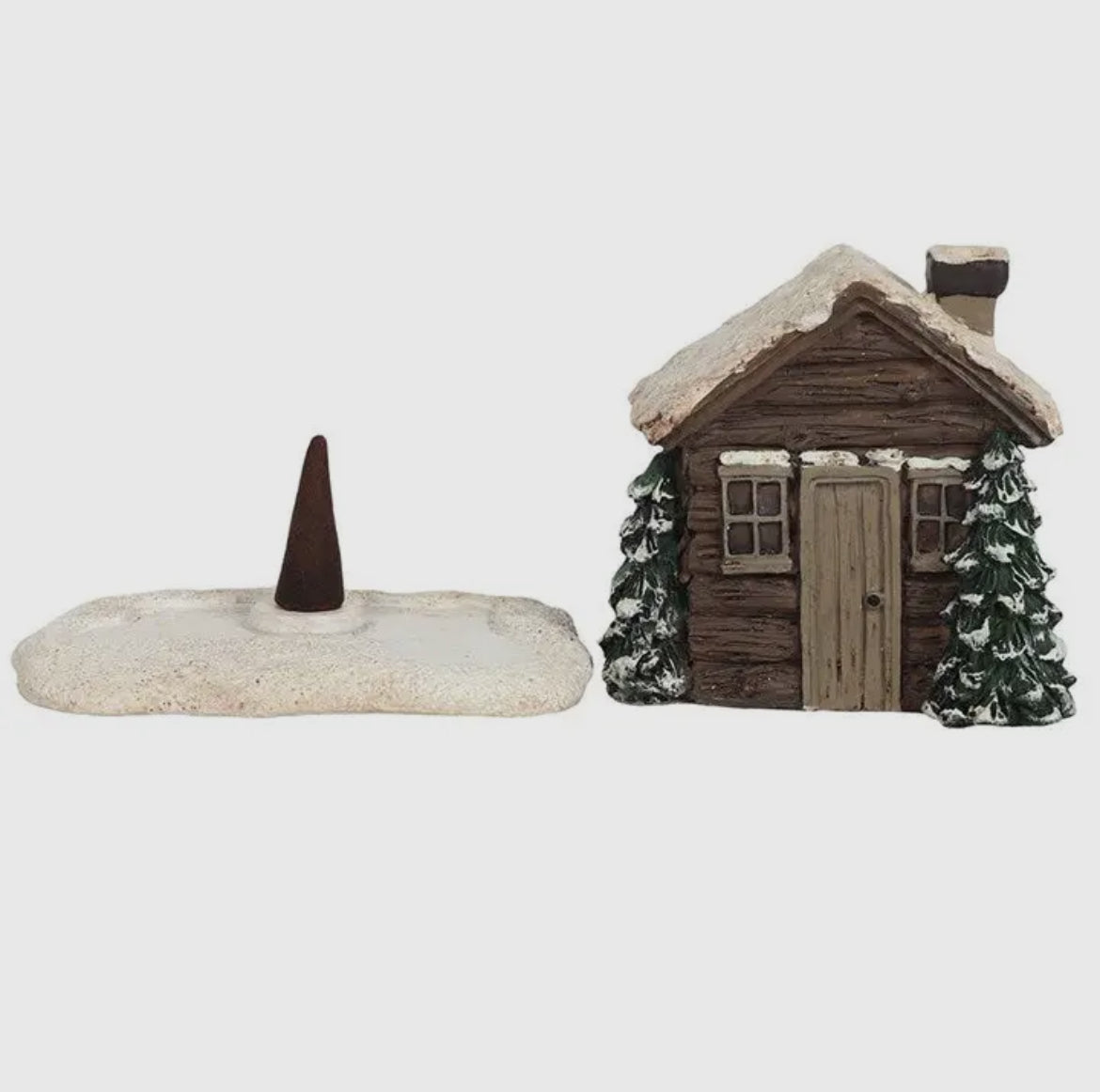 Cozy Cabin Incense Burner Eloise and Oliver Incense Holder art-noise.myshopify.com cozy-cabin-incense-burner