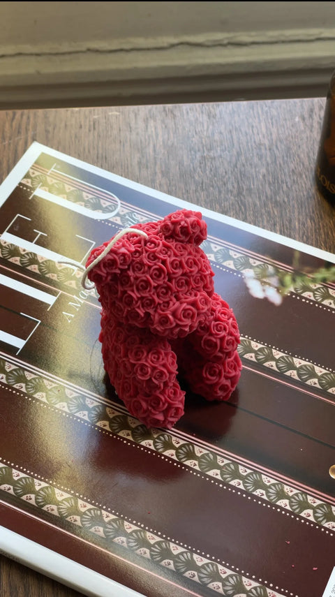 Rose Bear Eloise and Oliver Decorative Candle art-noise.myshopify.com rose-bear Rose Bear Eloise and Oliver Decorative Candle art-noise.myshopify.com rose-bear