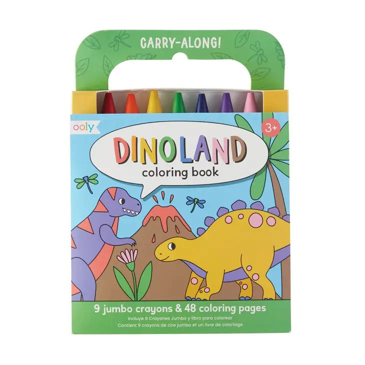 OOLY - Carry Along Crayon &amp; Coloring Book Kit