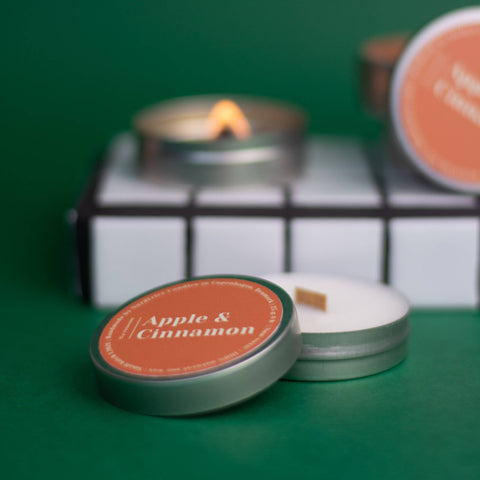 Mini Scented Soy Candle - Apple and Cinnamon