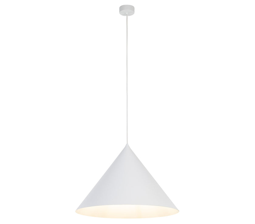 CONO White  Extra Large Modern Minimalist Pendant Light